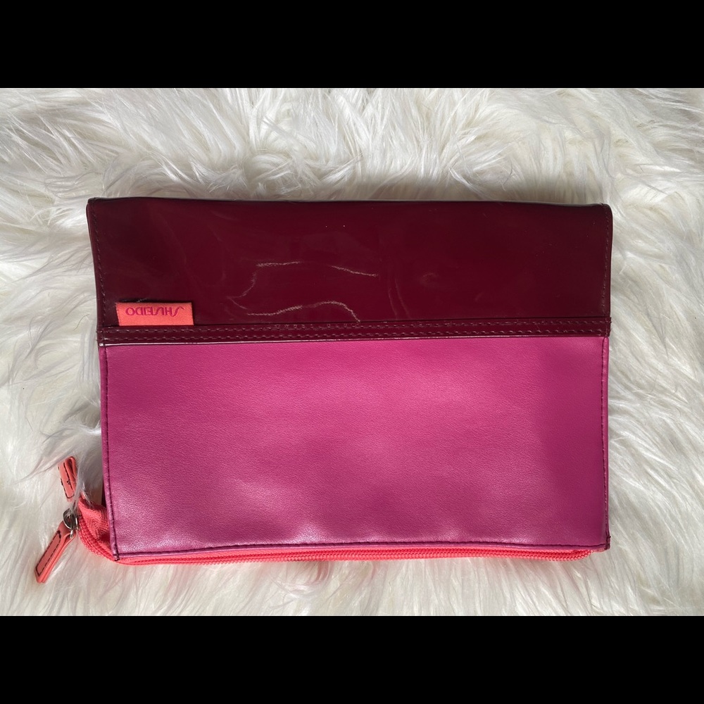 Pink cosmetic bag